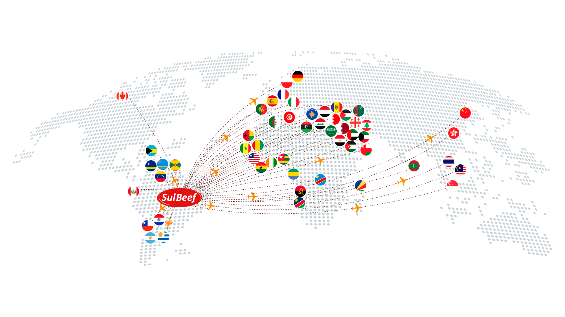 SulBeef Global Presence